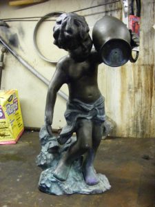 Statue Figure for a Pond Setting