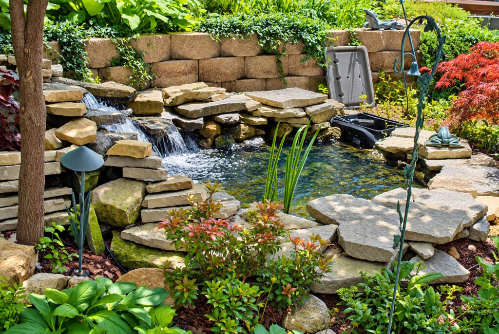 Garden and patio water feature